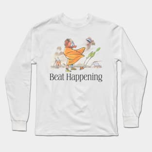 Beat Happening •• Original Fan Tribute Design Long Sleeve T-Shirt